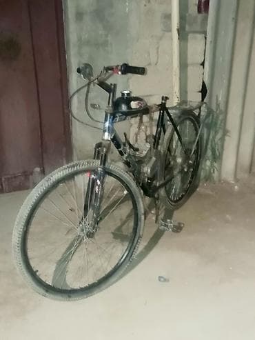 muhərrik velosiped: Motorlu velosiped – benzin mühərrikli konversiya - Şassi: dağ — 2
