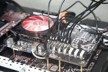 Korpuslar: Ana Platası ASRock H110 Pro BTC+ — 4