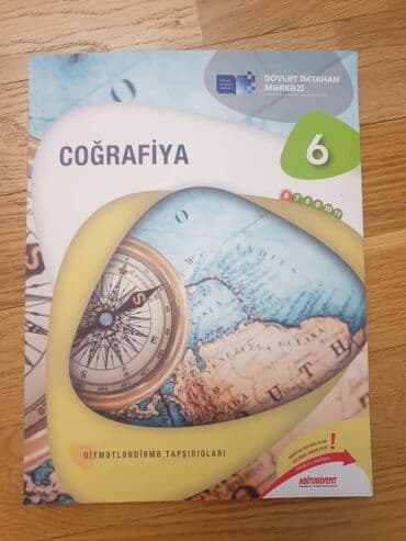Bu Coğrafiya qiymətləndirmə tapşırıqları kitabı "Dövlət İmtahan