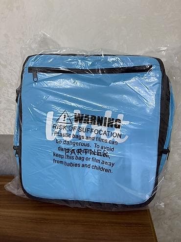 термо сумка: Wolt çatdırılma üçün termo kürək çantası Hec islenmiyib teze cantadir — 2