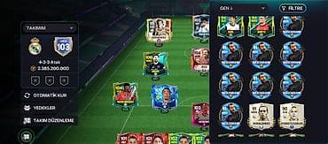 FIFA Mobile hesabı – GEN 103 reytinqli, 4-3-3 Atak sistemi ilə — 9