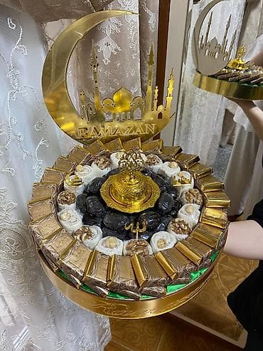 Ramazan və xüsusi günlər üçün zərif hədiyyə kompozisiyaları Ramazan