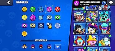 62K Kupa Brawl Stars Hesabı 90 Karakter | 44 Prestij | 3 Hiperşarj | 8 — 9