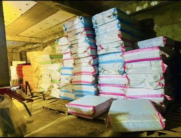 детский батут с защитной сеткой: Tatami Qalinliq 3 sm İstehsal olke turkiyye cumburiyyeti Sertifikatli — 4