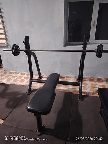 Trenajorlar: Tam avadanlıqlı fitnes/zal ləvazimatları paketi Trenajor zali hersey — 10