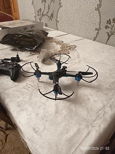 RC kvadrokopter dron dəsti Xüsusiyyətlər: - 4 pərlə sabit uçuş üçün