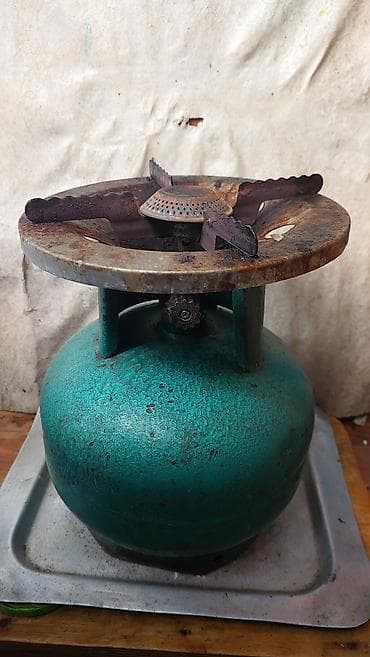 Кухонные плиты и варочные поверхности: Газовая печь Настольная, 1 конфорки — 1