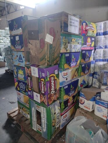 anbar üçün konteyner: Məhsul: Banan üçün karton yeşiklər (qarışıq brendlər) Təsvir: - — 3