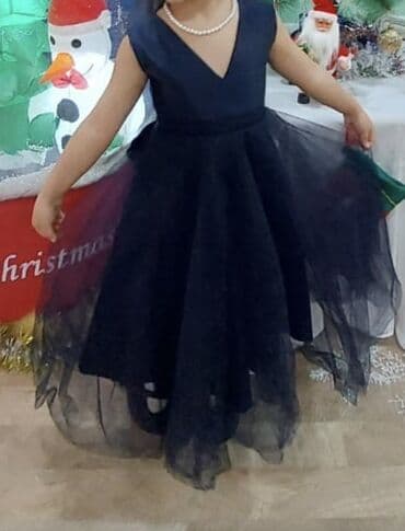 Школьная форма: Детское платье, Праздничное, 5 - 6 лет — 1