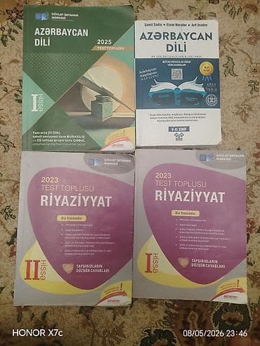 tarix testləri: 1ci hissə az dili 2025 - 5azn(üzərində heç bir yazı və ya əzik — 1