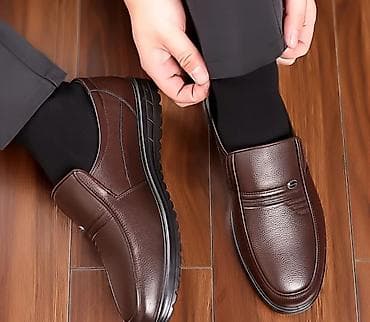 makasin sekilleri: Ölçü: 45, rəng - Qəhvəyi, Yeni — 2