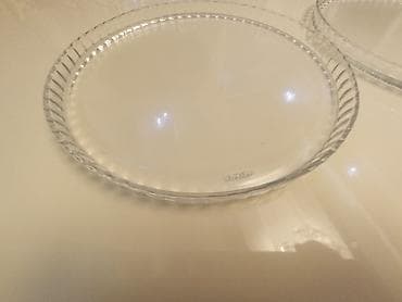 sekilli tortlar: Boşqablar, 2 ədədli dəst, Şüşə — 3