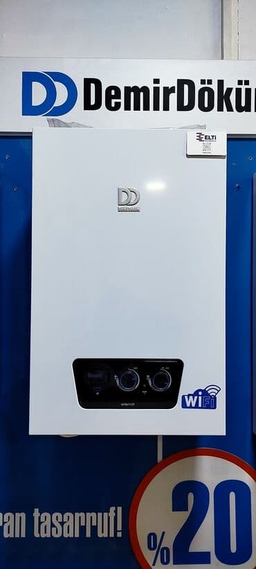 Yeni Kombi DemirDöküm 24 kVt, Zəmanətli, Kredit var