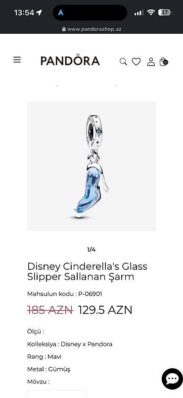 pandora dest: Bilərzik, Pandora, Gümüş — 3