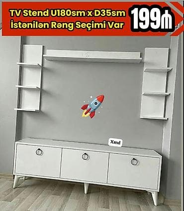 hamam polkasi: Yeni, Düz TV altlığı, Polkalı, Laminat — 1