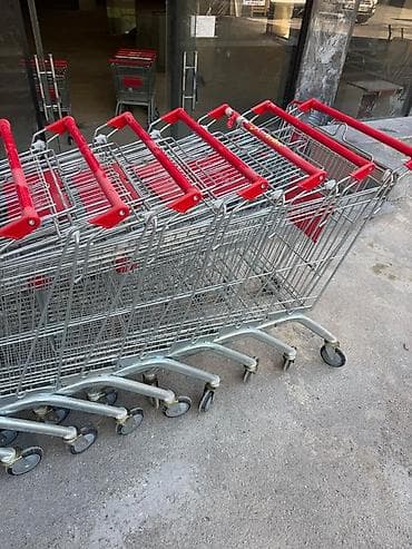 market arabasi: Supermarket alış-veriş arabaları 35 ədəd 1ədəd i 130 azn Çox — 1