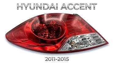 lancer stop: Hyundai Accent arxa sol stop 2011-2014 — 1