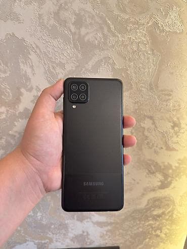 samsung g850: Samsung Galaxy A12, 128 GB, rəng - Qara, İki sim kartlı — 3