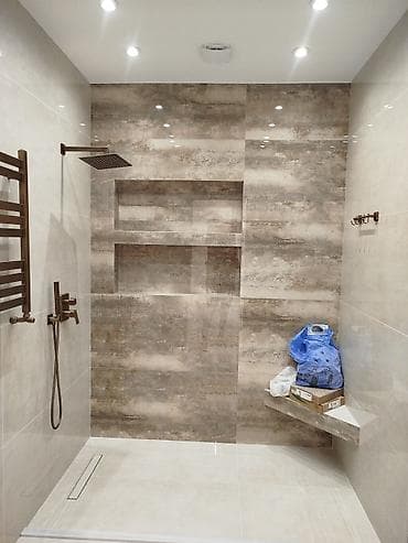 Xüsusi duş zonaları və hamam kafel işləri – professional xidmət