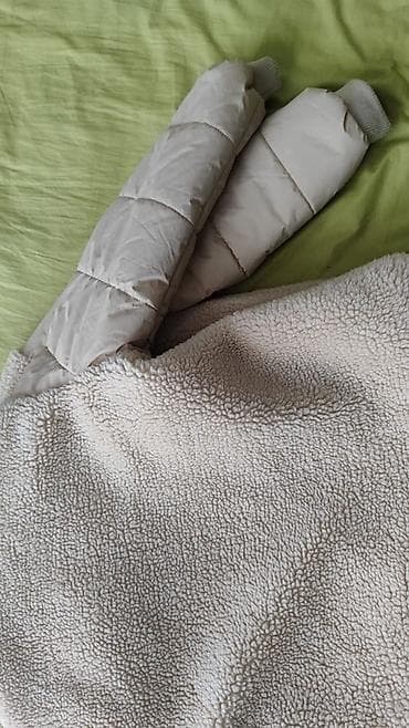 Личные вещи: Uşaqlar üçün kurtka/fleece (Rusiya istehsali) – krem rəng - Material — 1
