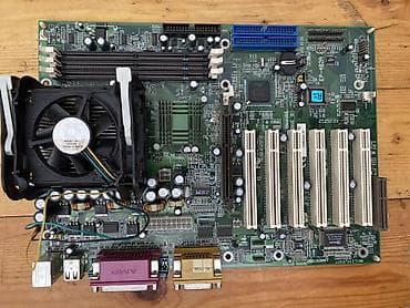 EPoX EP-4B2A anakart + prosessor soyuducusu - Çipset: Intel 440BX -