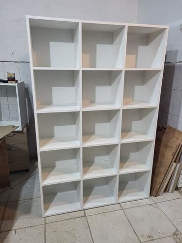 skaflar qiymeti: Ofis sened refleri hundurluk 180 sm Eni 120 sm Derinlik 30 sm Refler — 4