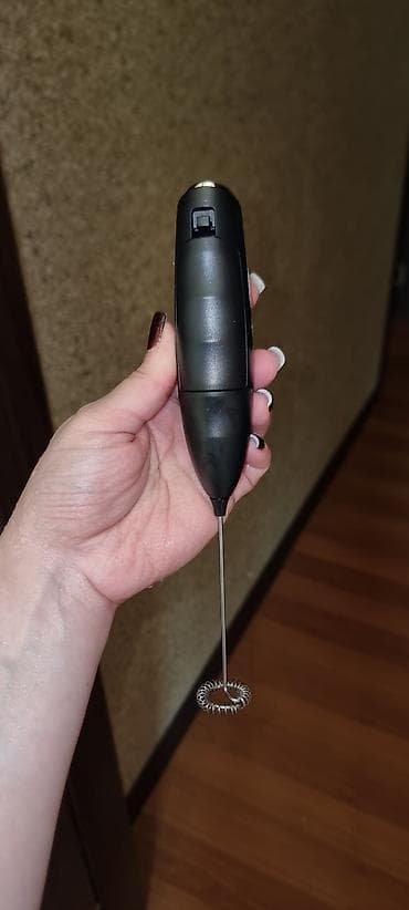 ucuz xaladelnikler: Heamantol Electric Milk Frother – batareya ilə işləyən əl tipli — 3