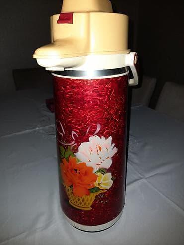 caydan caynik: Yeni, rəng - Qırmızı, Dəm caydanı — 1