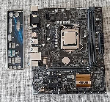 Bundle satılır - 80 AZN Ana plata : Asus H110M-Plus Platada 3.0 və