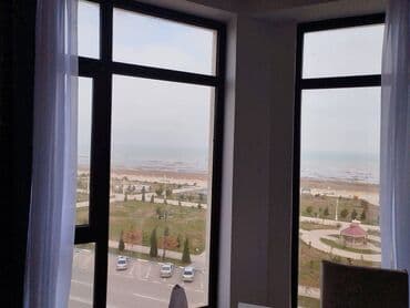 razınde kıraye evler: Sumqayitda mirvari sitidə deniz panoramali 16 mərtəbəli binanin 6-ci — 6