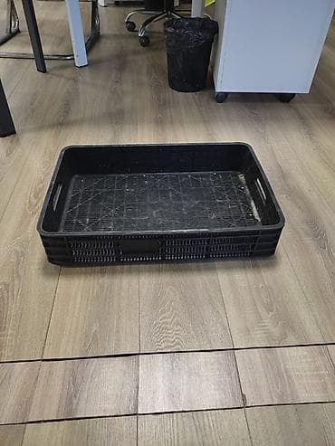 Moyka avadanlığı: 60*40 plastik qara meyve tarasi istenilen qeder var . Qiymet razilasma — 1