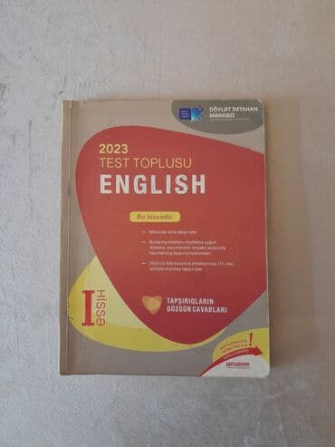 İngilis dili Testlər 11-ci sinif, DİM, 1-ci hissə, 2023 il