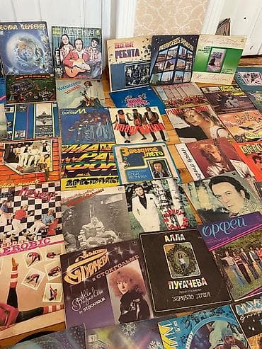 Виниловые пластинки: Böyük vinil plaqlar kolleksiyası - Janrlar: sovet estradası, pop — 3