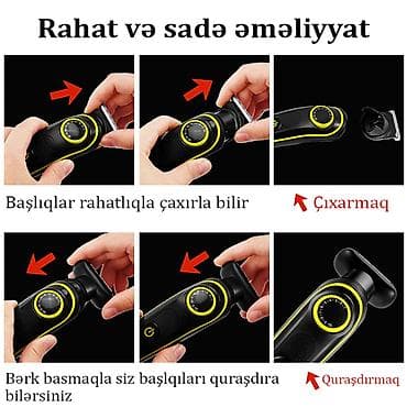 Kemei 696 - 5in1 . 🆕Bütün məhsularımız Yenidir və Orijinaldır. ☎️📬 — 5