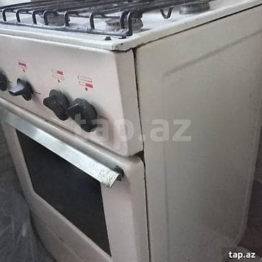 qaz pilitə: Qaz sobası Ayrıca dayanan, 4 gözlü, İşlənmiş — 4