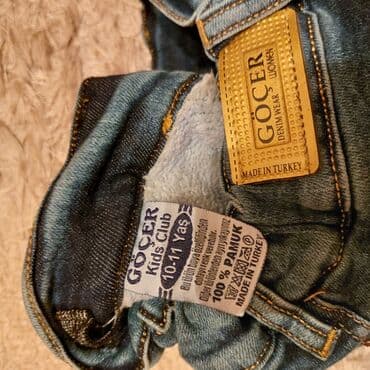 salvarlar ve koftalar: Cins şalvar, Qız üçün, 8 - 9 yaş — 3