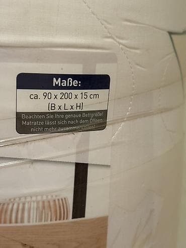 Sadə matras, Bir nəfərlik — 3