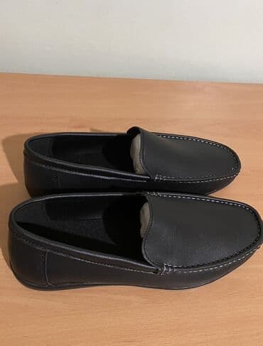 черные мужские мокасины: Qara rəngdə kişi makasinleri. Amerikadan alinib. Gündəlik istifadə və — 4
