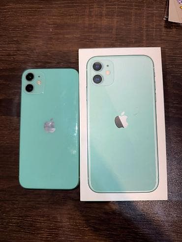 redmi note 11 kabro: IPhone 11, 128 GB, Yaşıl, Barmaq izi, Face ID — 5