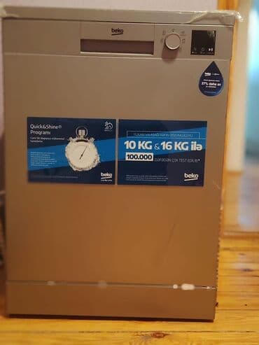 Beko qabyuyan maşın – Gümüş rəng - Quick&Shine proqramı: cəmi 58
