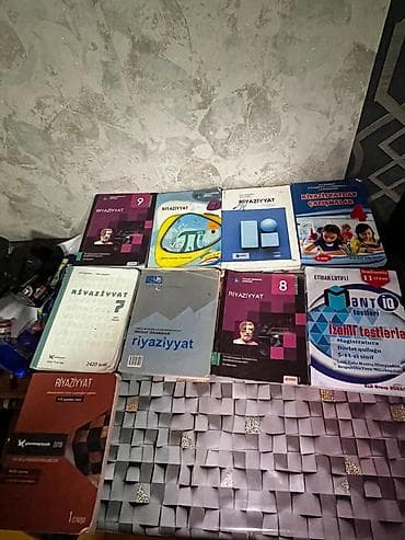 Digər: Riyaziyyat kitablar ədədi 5 man, 1 kitab alana 20 ədəd A4 kağızı — 1
