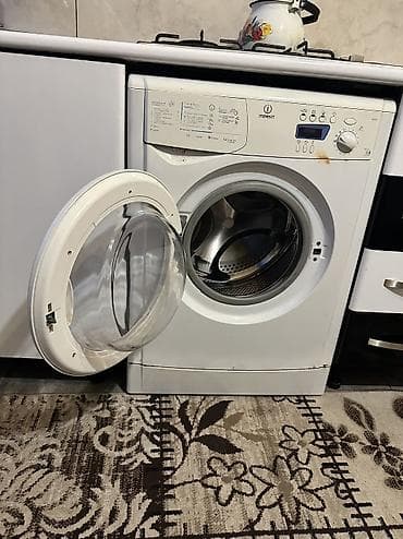iphone 17 pro silver: Paltaryuyan maşın Indesit, 5 kq, İşlənmiş, Avtomat, Qurutmasız — 6