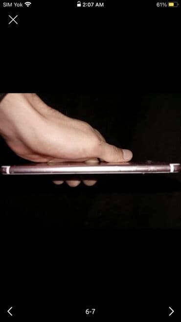 ayfon 6 s plus: IPhone 7, Rose Gold, Barmaq izi — 2