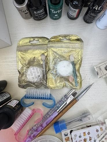 qaş aparati: Manikur, pedikur,şellak,gellak üçün aksesuar və vasitələr — 3