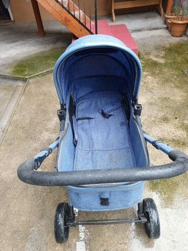 sukeçirməyən uşaq şalvarları: Çıxarıla bilən beşikli araba, İşlənmiş — 2