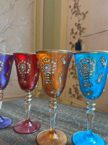 fincan dəstləri: Qədəhlər, 6 ədədli dəst — 3