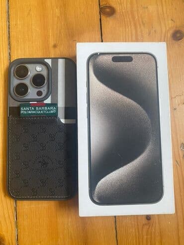 ayfon 6 barter: IPhone 15 Pro, 256 GB, Natural Titanium, Zəmanət, Face ID, Sənədlərlə — 4