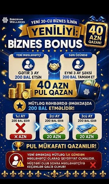 https:promo.bizon.az: Siberian Wellness – 200‑lər Klubu və Biznes Bonus proqramı — 2