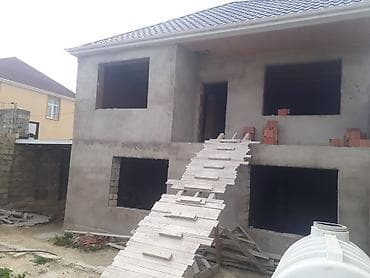 oguzda satilan evler: Badamdar qəs. 6 otaqlı, 220 kv. m, Təmirsiz — 3