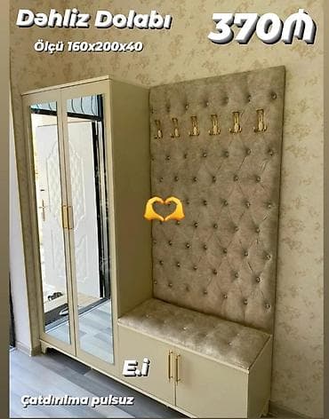 zivella mebel: Dehliz mebeli sifarişlə hazırlanır — 1